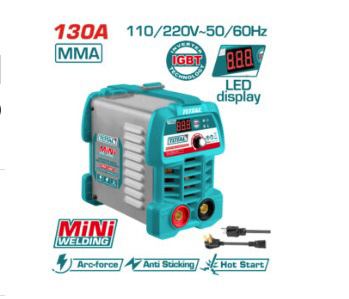 MAQ SOLDAR  130AMP 110-220V C/BOLSO TOTAL