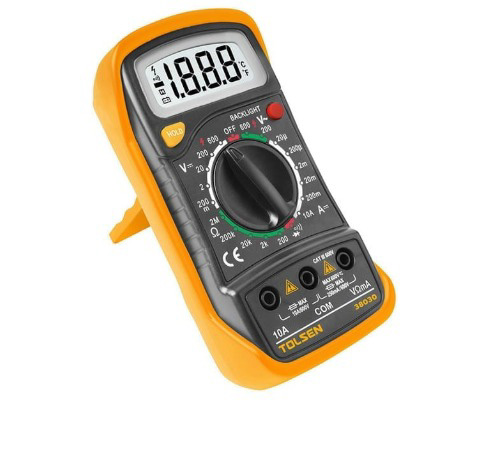 MULTIMETRO DIG LCD TOLSEN
