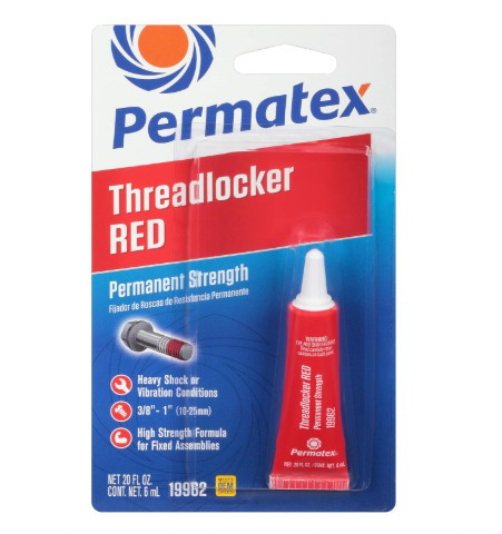 TRABA ROSCAS ROJO 6ML PERMATEX