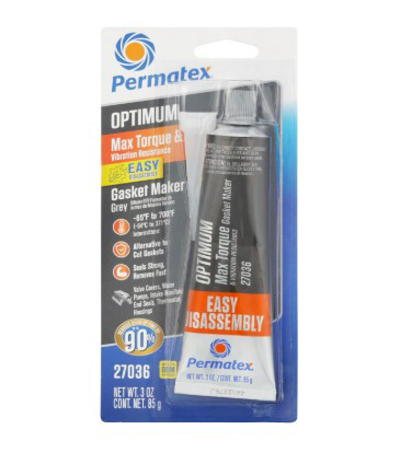 SILICON GRIS RTV A/ TEMP 85 Gr PERMATEX