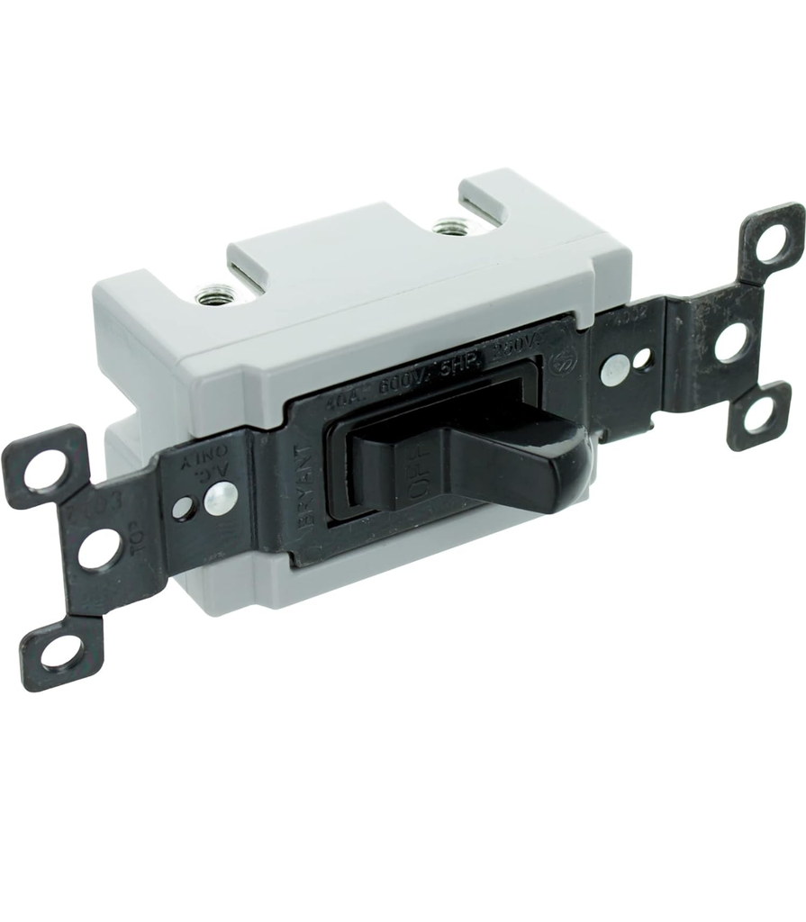 SWITCH P/MAQUINA SOLDAR 40AMP 600V MILLER 