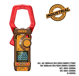 [DCM610002 / 610002 / 808920 / MULTIMETRO] PINZA AMPERIMETRICA AC/DC DIGITAL 6000C 1000V