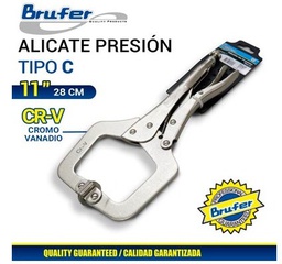 [2013305] ALICATE PRESION TIPO C  11" BRUFER