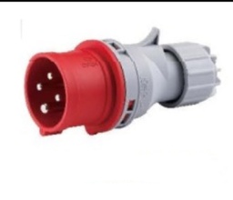 [HTN024] ENCHUFE MACHO 4P  32AMP-415V IP44 (INDUST) PEQ